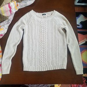 COPY - J. Crew Cream-colored Cable Knit Sweater Size XXS
